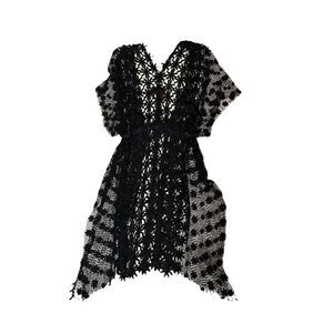 NWOT Meghan Fabulous boho crochet duster dress